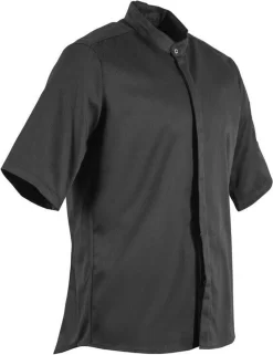 Southside Band Collar Veste De Chef Zwart - Southside BB711-M - Restauration & Professionnel -Fournitures De Cuisine Boutique 923x1200 4