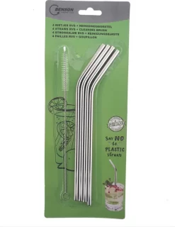 Set De 4x Verres à Cocktail Transparents 505 Ml Pina Colada - Y Compris 4x Pailles Réutilisables En Acier Inoxydable -Fournitures De Cuisine Boutique 925x1200 1