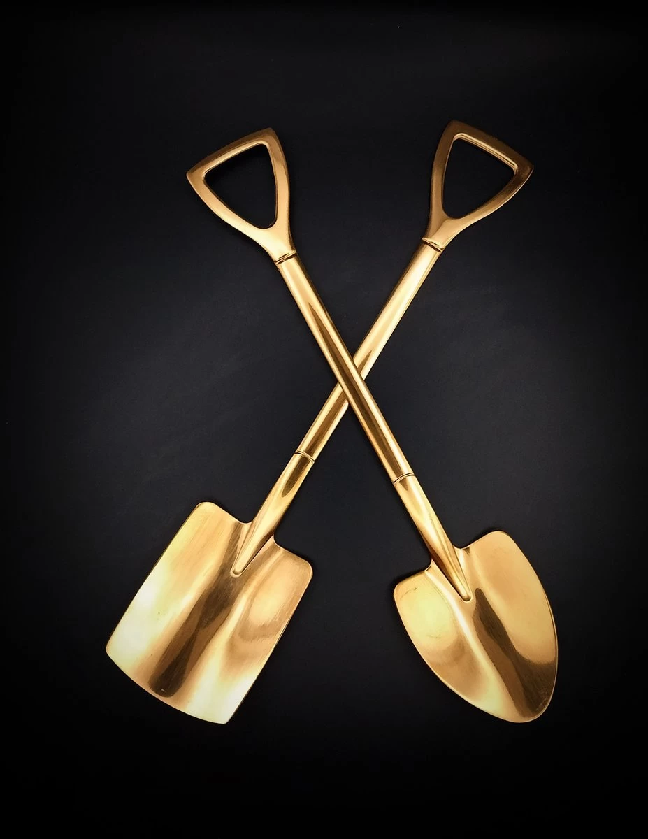 Cuillères à Dessert Joy Spoons | Set De 2 Cuillères Mignonnes Et Fonctionnelles En Or | Boîte Rose 1 Cuillères à Dessert Joy Spoons | Set De 2 Cuillères Mignonnes Et Fonctionnelles En Or | Boîte Rose