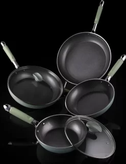 Primecook - Poêle à Frire Avec Couvercle - Ø 32 Cm - Sans PFAS - Induction - Revêtement Antiadhésif Sûr Et Résistant à L'usure 13 Primecook - Poêle à Frire Avec Couvercle - Ø 32 Cm - Sans PFAS - Induction - Revêtement Antiadhésif Sûr Et Résistant à L'usure -Fournitures De Cuisine Boutique 927x1200 3