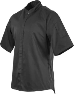 Southside Band Collar Veste De Chef Zwart - Southside BB711- S - Restauration & Professionnel -Fournitures De Cuisine Boutique 950x1200