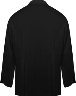 Roly Veste De Cuisine Noire à Manches Longues Et Boutons Pressions Cachés Modèle Dabiz Taille 2XL -Fournitures De Cuisine Boutique 952x1200 5