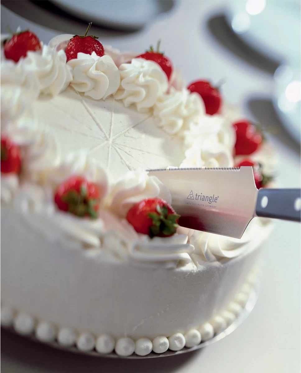 Couteau à Gâteau Triangle Lame Dentelée Boaster 18 Cm Avec Système De Suspension Pratique 72 Spirit Acier Inoxydable 31 Cm 3 Couteau à Gâteau Triangle Lame Dentelée Boaster 18 Cm Avec Système De Suspension Pratique 72 Spirit Acier Inoxydable 31 Cm – Image 3