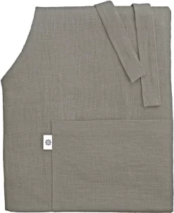 Tablier En Lin Et Cotton Tablier De Cuisine Femme Homme Femme Homme Ella - 100% Lin, Grijs (70 X 84cm) Tablier De Cuisine Ménage Tablier De Cuisson Pour Cuisson Cuisson Chefs Restaurant -Fournitures De Cuisine Boutique 981x1200