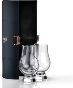 Set De Voyage Glencairn Avec 2x Verres à Whisky | Cristal | Handgemaakt En Ecosse | Dans Un Coffret De Voyage / Cadeau En Cuir Exclusif 6 Set De Voyage Glencairn Avec 2x Verres à Whisky | Cristal | Handgemaakt En Ecosse | Dans Un Coffret De Voyage / Cadeau En Cuir Exclusif -Fournitures De Cuisine Boutique 999x1200